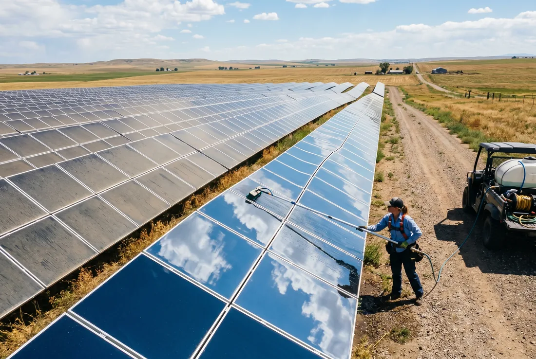 Nettoyer ses panneaux solaires soi-même : méthode sûre