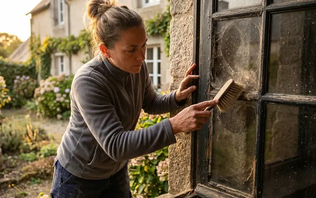Dépoussiérage — nettoyage de vitres dans le pays de Redon